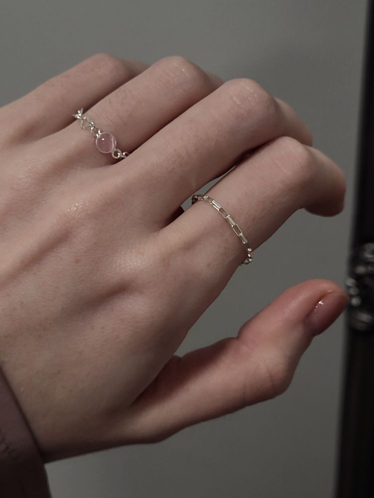 Permanent Ring In Silver